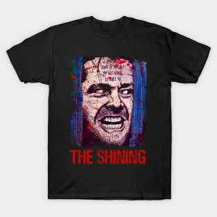 Shining Enigma Embrace the Classic Horror Genre and Haunting Moments of the Iconic Film on a Tee T-Shirt